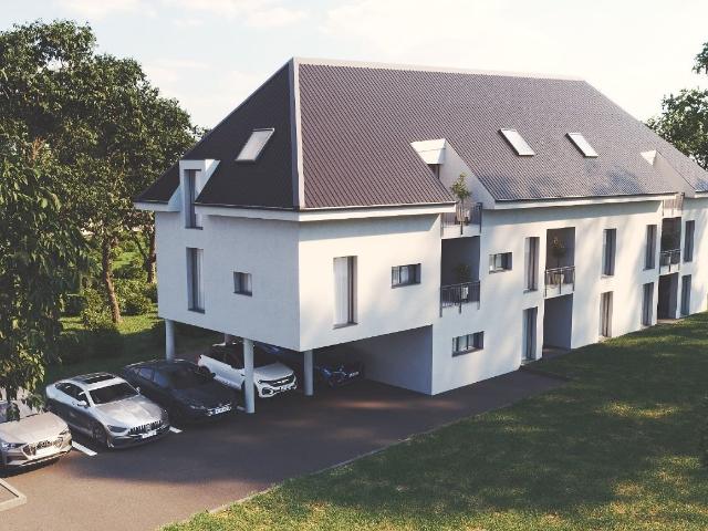 NEU: Dachgeschosswohnung mit Loggia in KFW 40 QNG