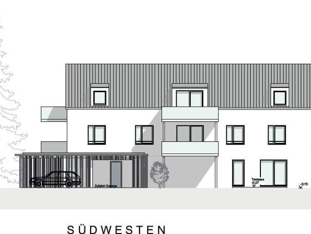 Neubau eines kleines Mehrfamilienhauses