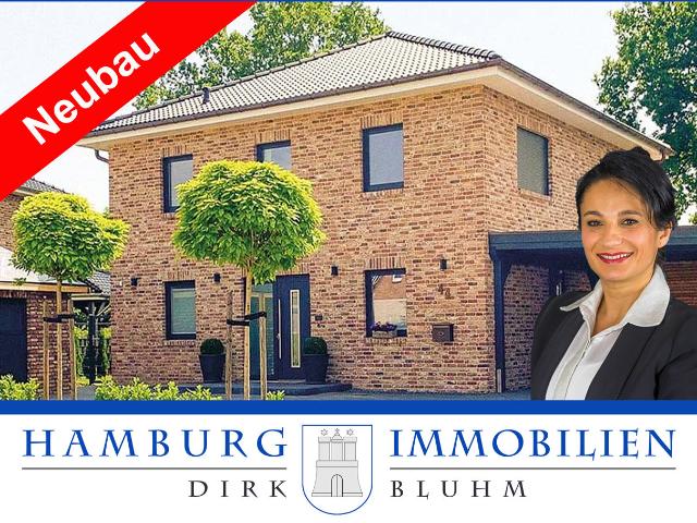 Neubau Einfamilienhaus in Sasel: Idyllisches Wohnen in Sackgassenlage auf großzügigem Grundstück
