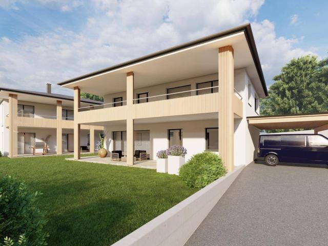 Neubau Erdgeschosswohnung mit Garten und Terrasse in Seeboden