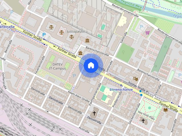 Neubau Erstbezug! Stilvolle 1 Zimmer Wohnung in zentraler Lage