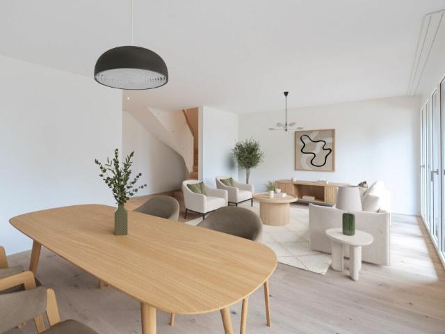 Neubau exklusive 4.5 Zimmer Maisonette mit 157 m² Wohnfläche in Zauggenried