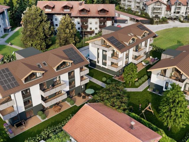 Neubau KfW40+/ruhig/zentral/sonnig/Keller/Tiefgarage/z.T.Bergblick,barrierefrei/Baubeginn erfolgt