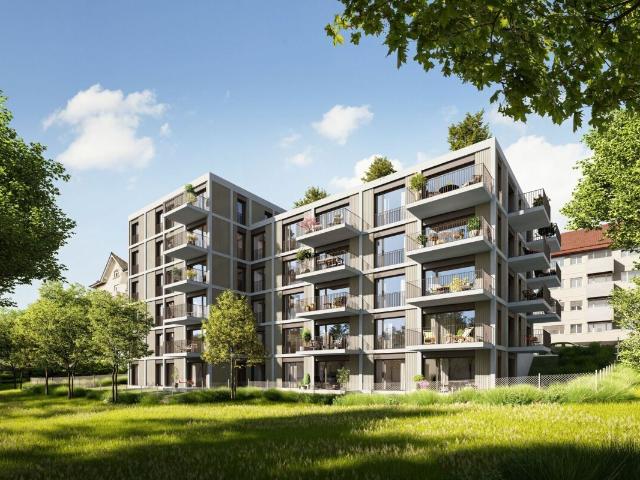 Neubau Highlight in St. Gallen: Ruhige 2.5 Zimmer Wohnung in Uni und Spitalnähe | dreamo. Ch