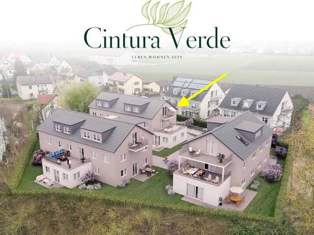 NEUBAU: IN Hundszell: 2 ZKB Dachgeschosswohnung mit Aufzug und Südost Balkon! Ruhige Lage!