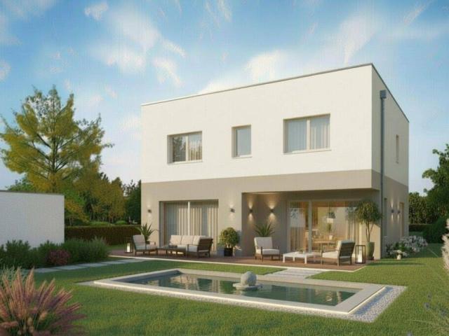 NEUBAU in Wilhering Reith, exklusives Einfamilienhaus mit großer Garage in wunderschöner Grünruhelage