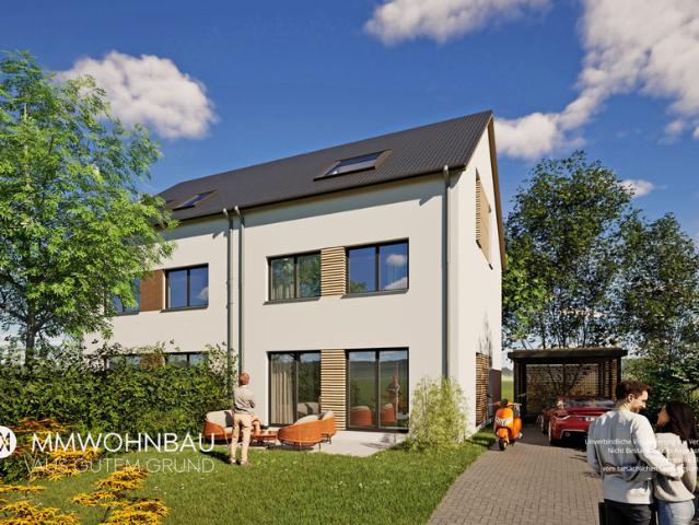 Neubau in Überlingen: Doppelhaushälfte KFW40 mit Grundstück – individuell geplant, zum Festpreis gebaut