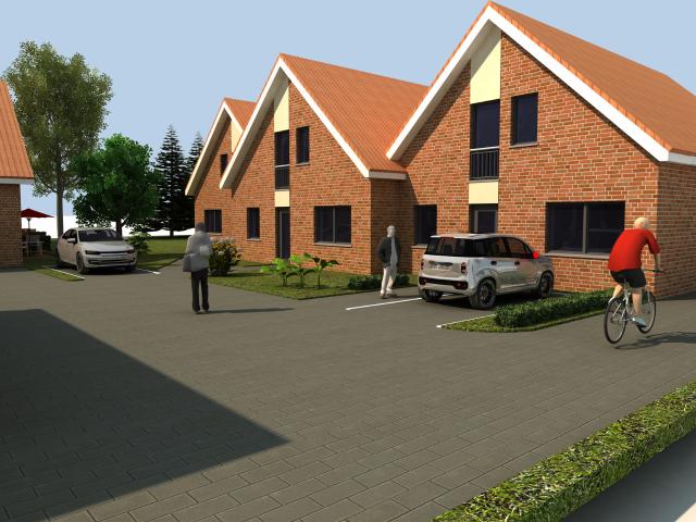 Neubau Obergeschosswohnung in bevorzugter Wohnlage
