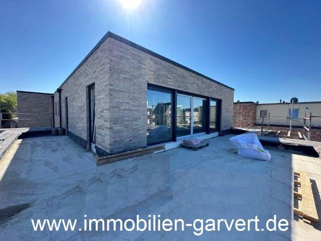 Neubau! Stadtnahe Penthouse Wohnung mit Dachterrasse, Tiefgarage und Aufzug in Borken_A2451