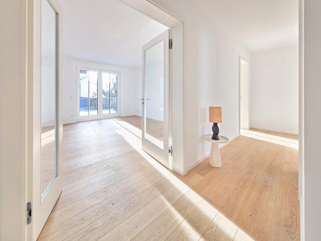 NEUBAU: Stilvolle 3 Zimmer Wohnung mit 2 Balkonen in der Beletage