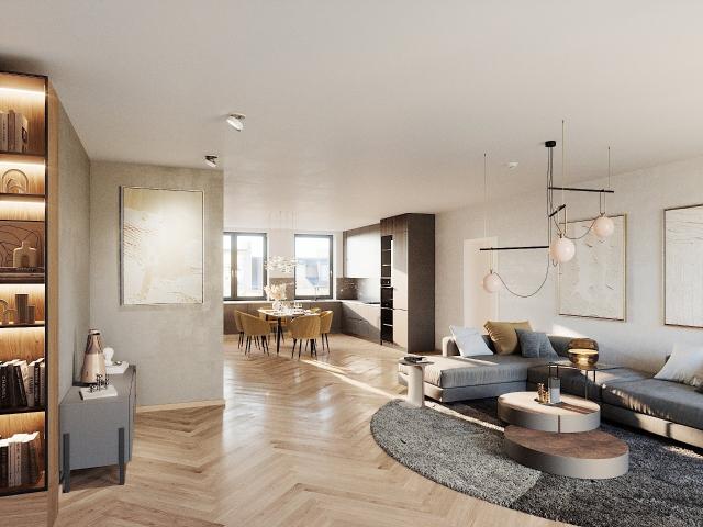 Neubau Penthouse mit Dachterrasse und Aufzug bis in die Wohnung!