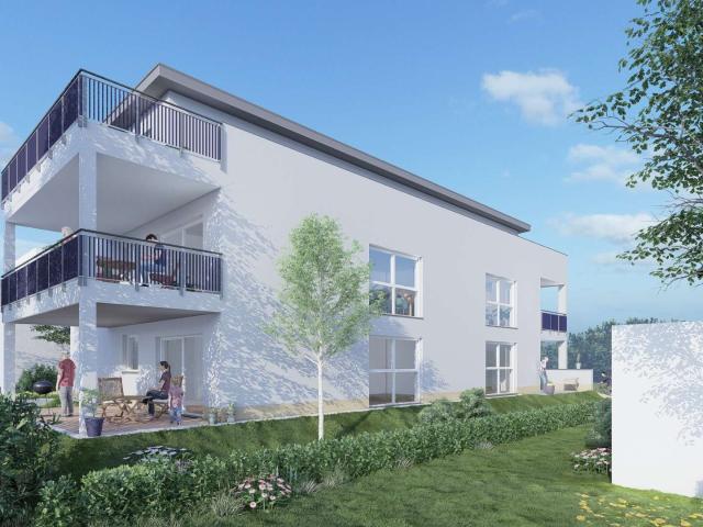 Neubau Projekt! Moderne 3 ZKB EG Wohnung mit Terrasse + Garten in Eschhofen