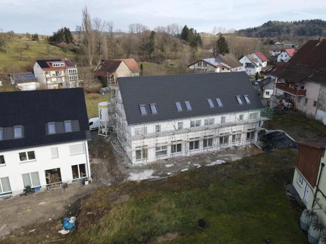 Neubau Reihenhaus in Hilzingen Massivbau voll unterkellert Energieklasse A+ Bezug Juni 2025