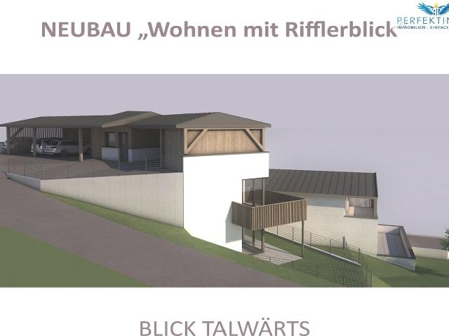 Neubau: Wohnen mit Rifflerblick Terrassenwohnung Top 1 Wohnbaugefördert!