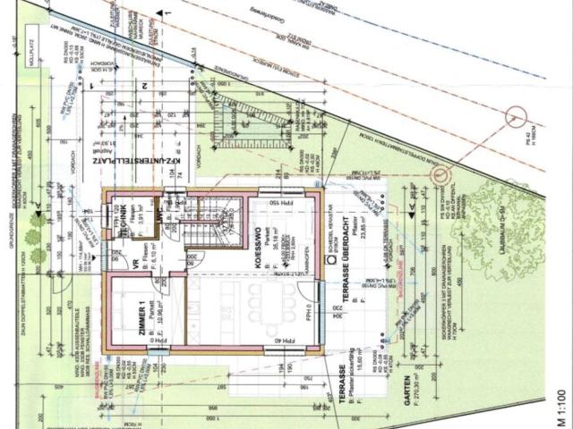 Schlüsselfertiges Neubau Wohnhaus in Sehr Guter Lage mit Terrasse und Garten Sowie Zwei Carports
