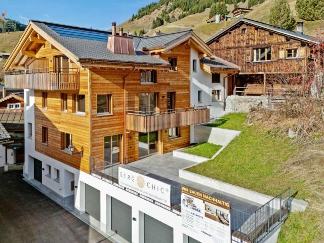 Neubau Wohntraum im modernen Bergchic 3 1/2 Zimmer Wohnung mit schönem Balkon Zweitwohnung