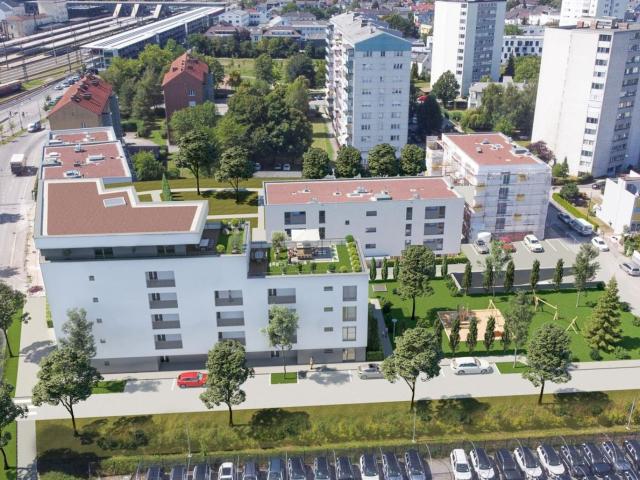 Neubau Wohnung mit Loggia Wels