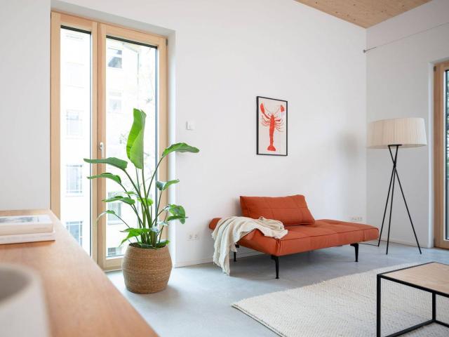 Neubau Traum, 2 Zimmer mit großem Balkon und EEK A