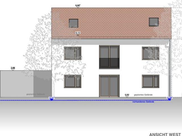 Neubau | Traumhaftes Zweifamilienhaus in idyllischer Lage von Gersthofen