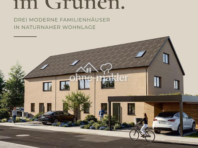 Neubau von 3 Reihenhäusern in Neunkirchen am Sand