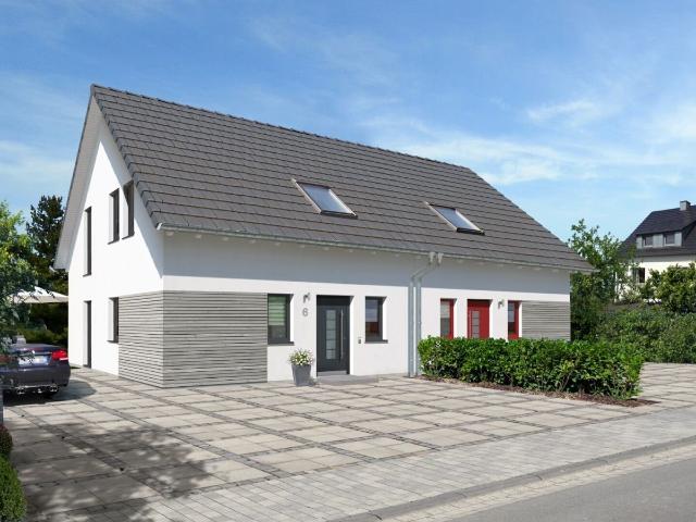 Neubau Zweifamilienhaus in guter Lage von Brebach Fechingen !