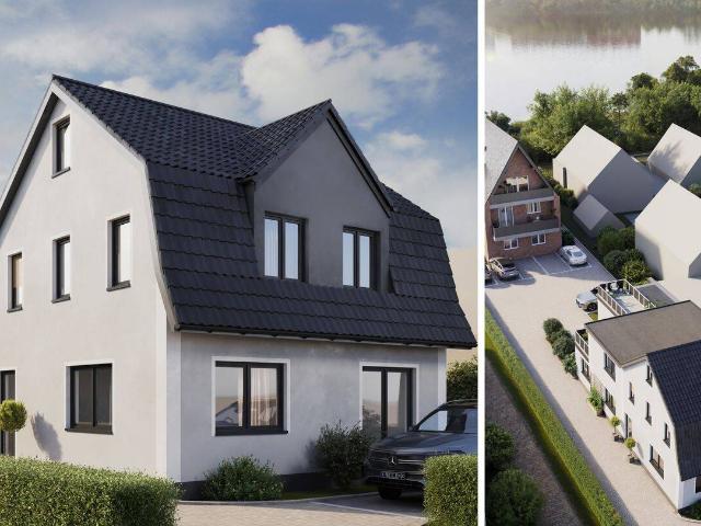 Neubaubeschaffenheit am See KFW 55 Wohneinheit im Effizienshaus