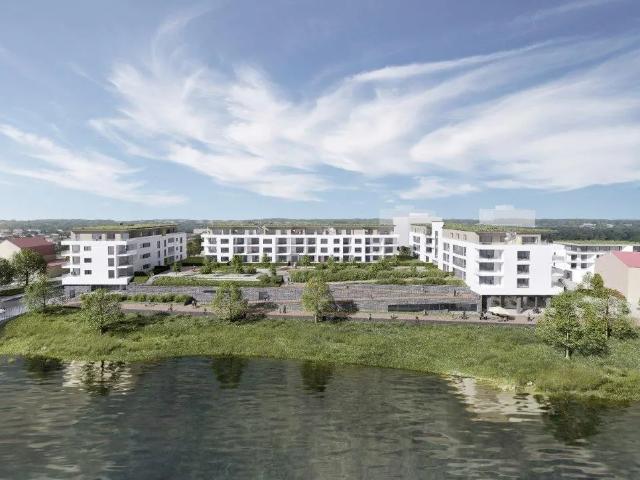 Neubau/Erstbezug: Modern geschnittene 3 Zimmer Wohnung mit traumhaftem Ausblick!