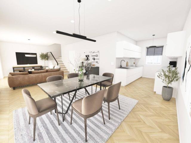 NEUBAUHAUS ca. 162m² NFL 6 Zimmer Garten Terrasse Balkon Belagsfertig