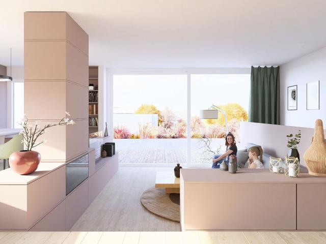 Neubauprojekt Allmendgasse mit vier 7.5 Zimmer Doppelhäuser Haus C | dreamo. Ch