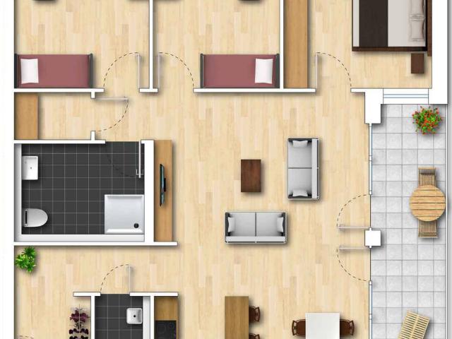 Neubauprojekt in Süßen! Tolle 4 Zimmer Wohnung, ideal für Familien, 1. OG, großer Balkon, Aufzug !