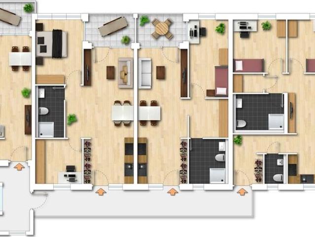 Neubauprojekt in Süßen! Tolle 4 Zimmer Wohnung, 2.OG, ideal für Familien, großer Balkon, Aufzug !