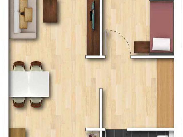 Neubauprojekt in Süßen! Die perfekte Single Wohnung, 2 Zimmer, Ankleide, Balkon, 2. OG. Mit Aufzug !