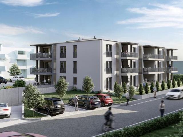 Neubauprojekt Rathausgärten in Ludwigshafen 2 Zimmer EG Wohnung mit Garten und Terrasse