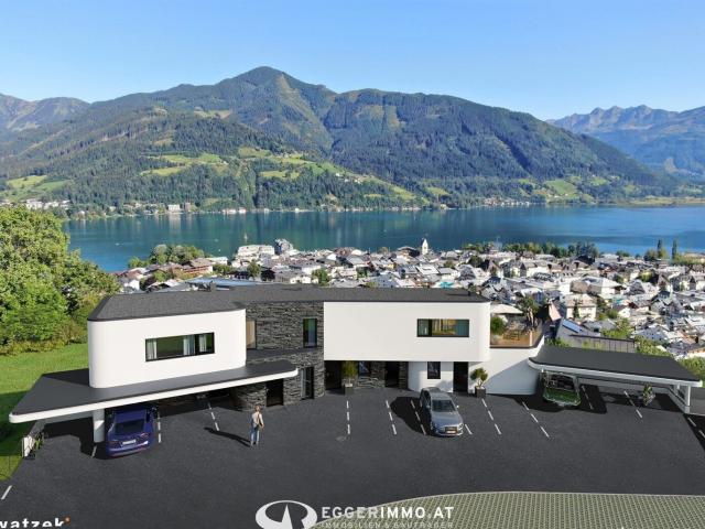 Neubauprojekt Seeblick Residenz: 5 Luxuswohnungen mit traumhaftem Weitblick auf den Zeller See