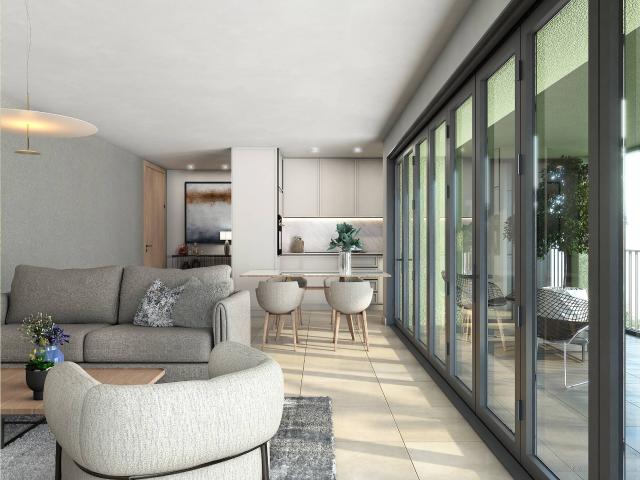 Neubauprojekt 3.5 Zimmerwohnung mit Veranda und Balkon