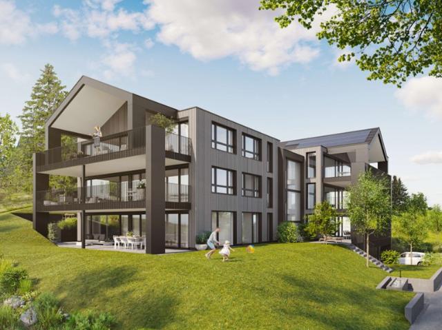 Neubauprojekt: 4.5 Zimmer Obergeschosswohnung in Untereggen