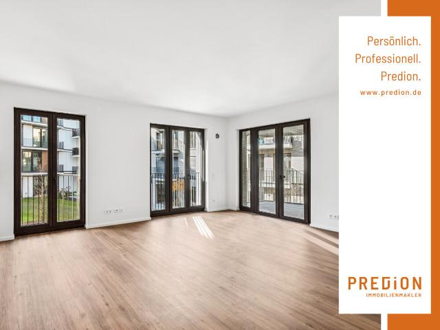 Neubauquartier Deiker Höfe: Attraktive 4 Zimmer Wohnung mit Einbauküche und Balkon