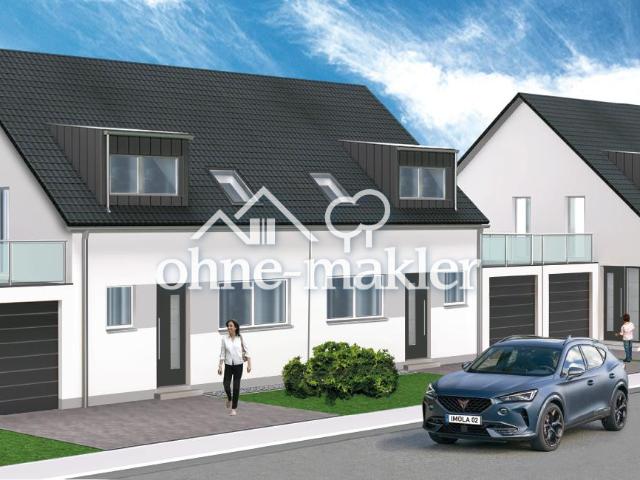 Neue attraktive KFW 40 Energiesparhäuser in bester Lage in Trier Olewig mit viel Grün