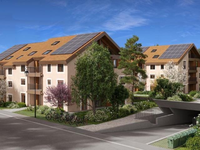 Neue Doppelhaus Wohnung in Founex