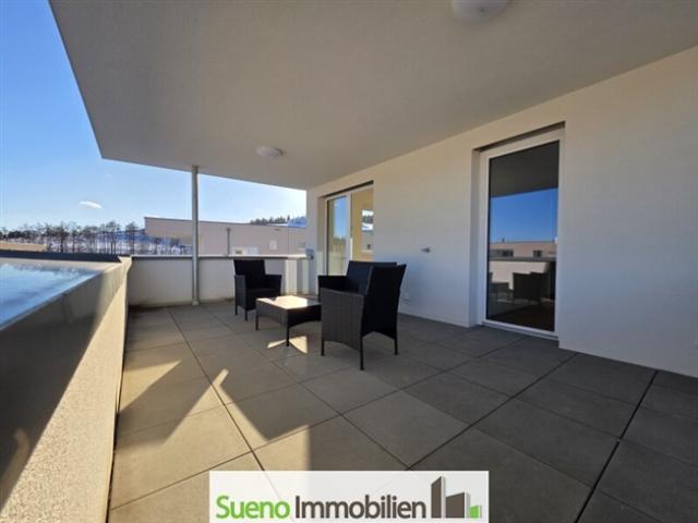 NEUE Doppelhaushälfte 3 Etagen mit PENTHOUSE Terrasse in ruhiger Siedlungslage mit top Ausblick