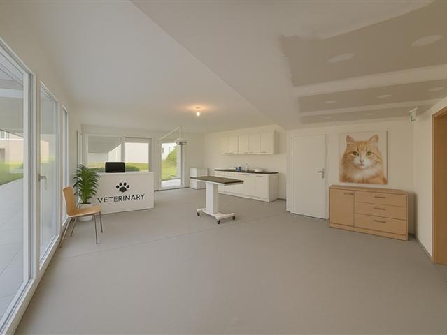 NEUE GEWERBEFLÄCHE VON 131 m² MIT TERRASSENGARTEN