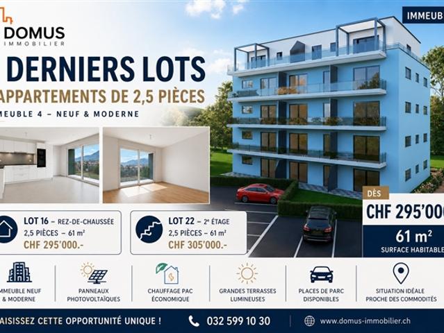 Neue komfortable Apartments
