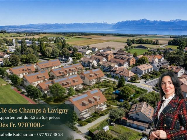 Neue Promotion Apartments von 3,5 bis 5,5 Zimmern mit Terrassen und Balkonen