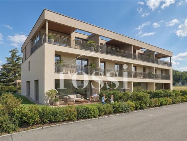 Neue 2,5 Zimmer Penthouse Wohnung mit Balkon zum Verkauf in Cottens