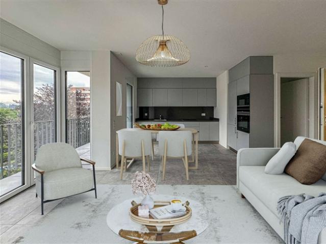 Neue 3,5 Zimmer Wohnung mit Terrasse in Vacallo