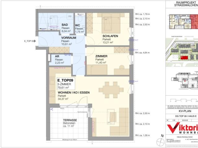 Neue 3 Zimmer DG Wohnung! Einzigartiges Wohnen in Straßwalchen!