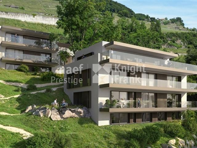 Neue 6,5 Zimmer Doppelhauswohnung mit Panoramablick auf den See