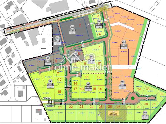 Neues Baugebiet in Bispingen, zentrale Lage