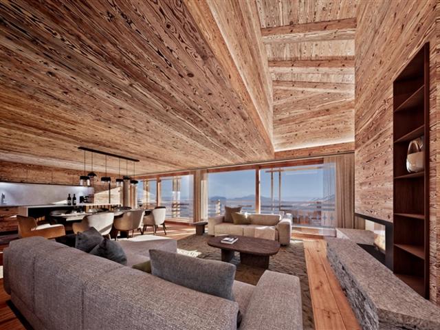 Neues luxuriöses Doppelhaus wird in Verbier gebaut