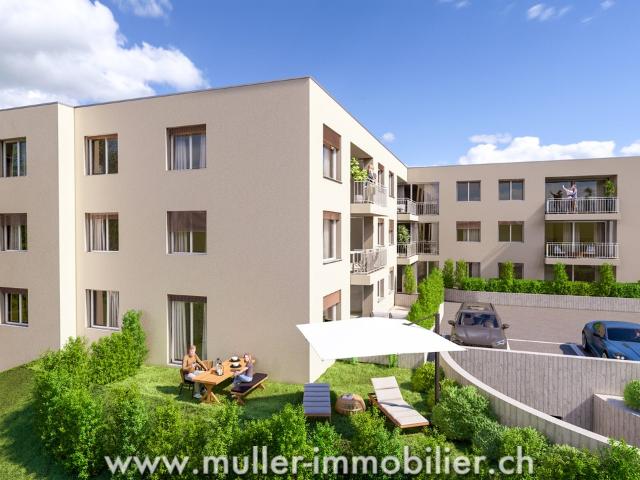 Neues Studio in Siviriez Ideal für Investor oder Bewohner